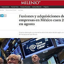 Fusiones y adquisiciones de empresas en Mxico caen 28% en agosto